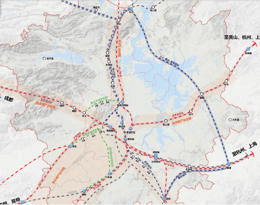 江西省城际铁路规划
