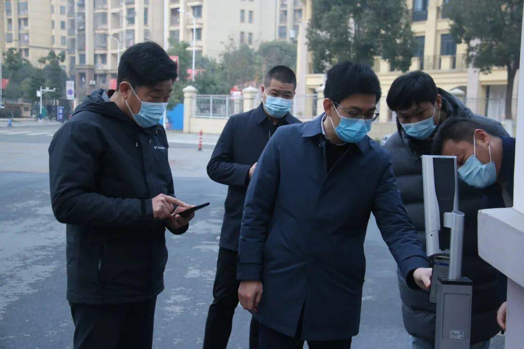 市政府副市长苗宁宁调研园区疫情防控工作_经开区_企业_巢湖