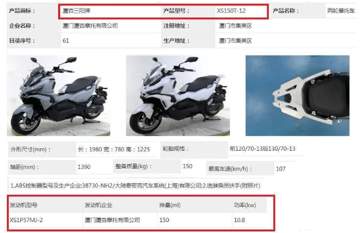 三阳哈士奇跨界踏板路试照曝光