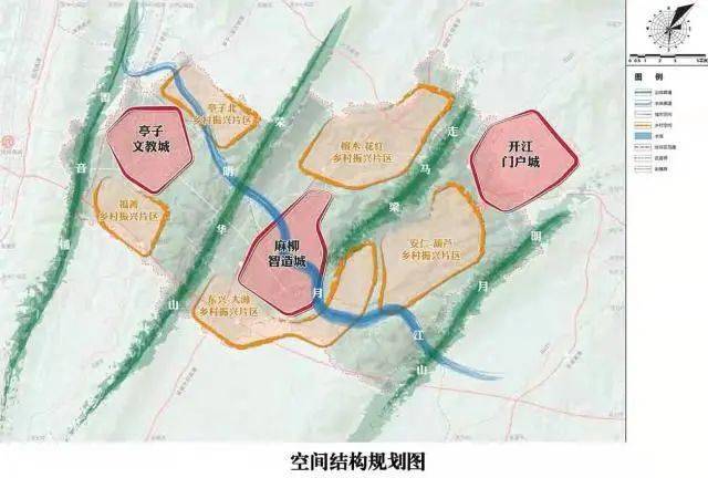 达州东部经开区总体规划及亭子新城近期建设区域控制性详细规划公示
