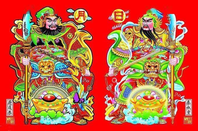 过年门神大全惊艳新春