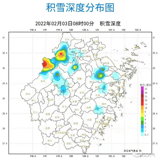 积雪深度分布图.