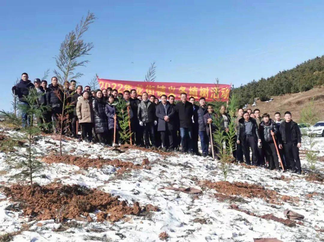 新年添新绿:威宁各乡镇开展义务植树活动_街道_岔河镇_叶启伟