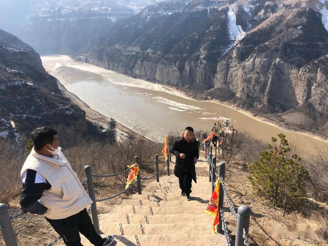 黄河大梯子崖景区让游客尽享攀登之乐