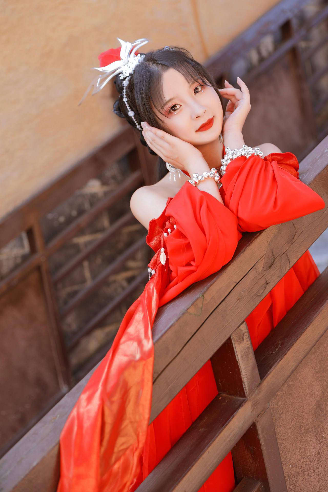 天涯明月刀·心王·塞上行cosplay_瑶音_财神_甜汐