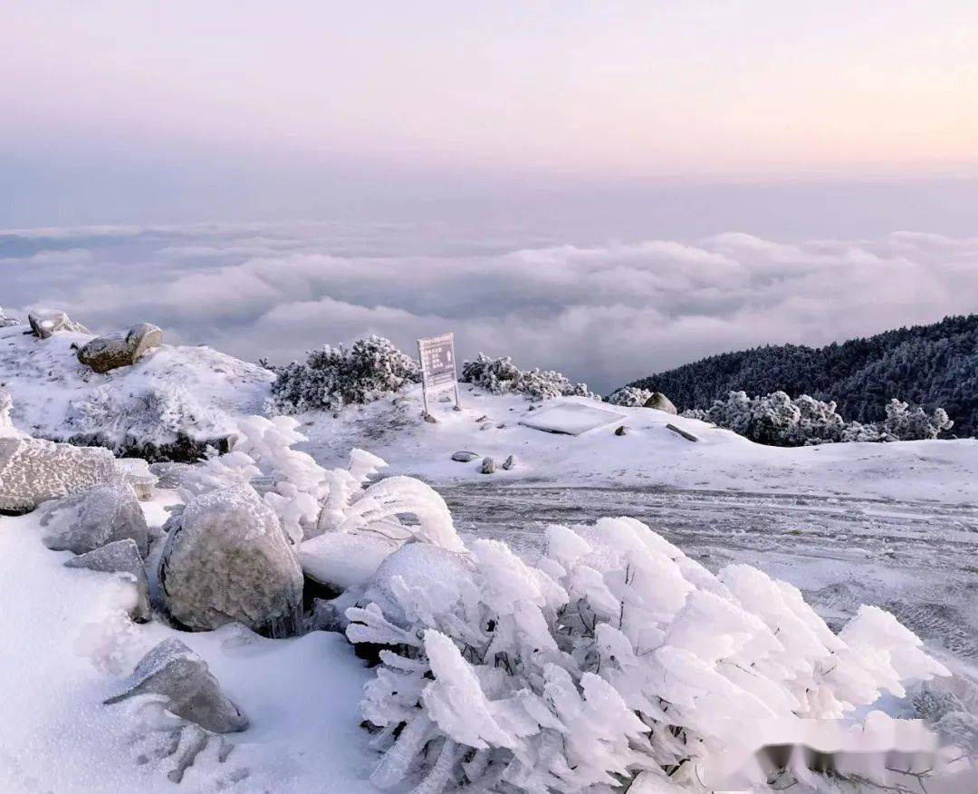 春节错过的括苍山雪景,今天都给你们补上!_临海_阳光总_摄影