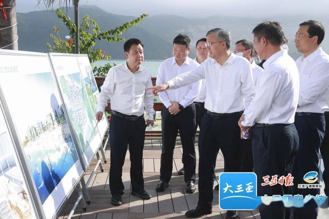 周红波前往海棠区,吉阳区调研美丽乡村示范村建设工作_三亚_农村_调研
