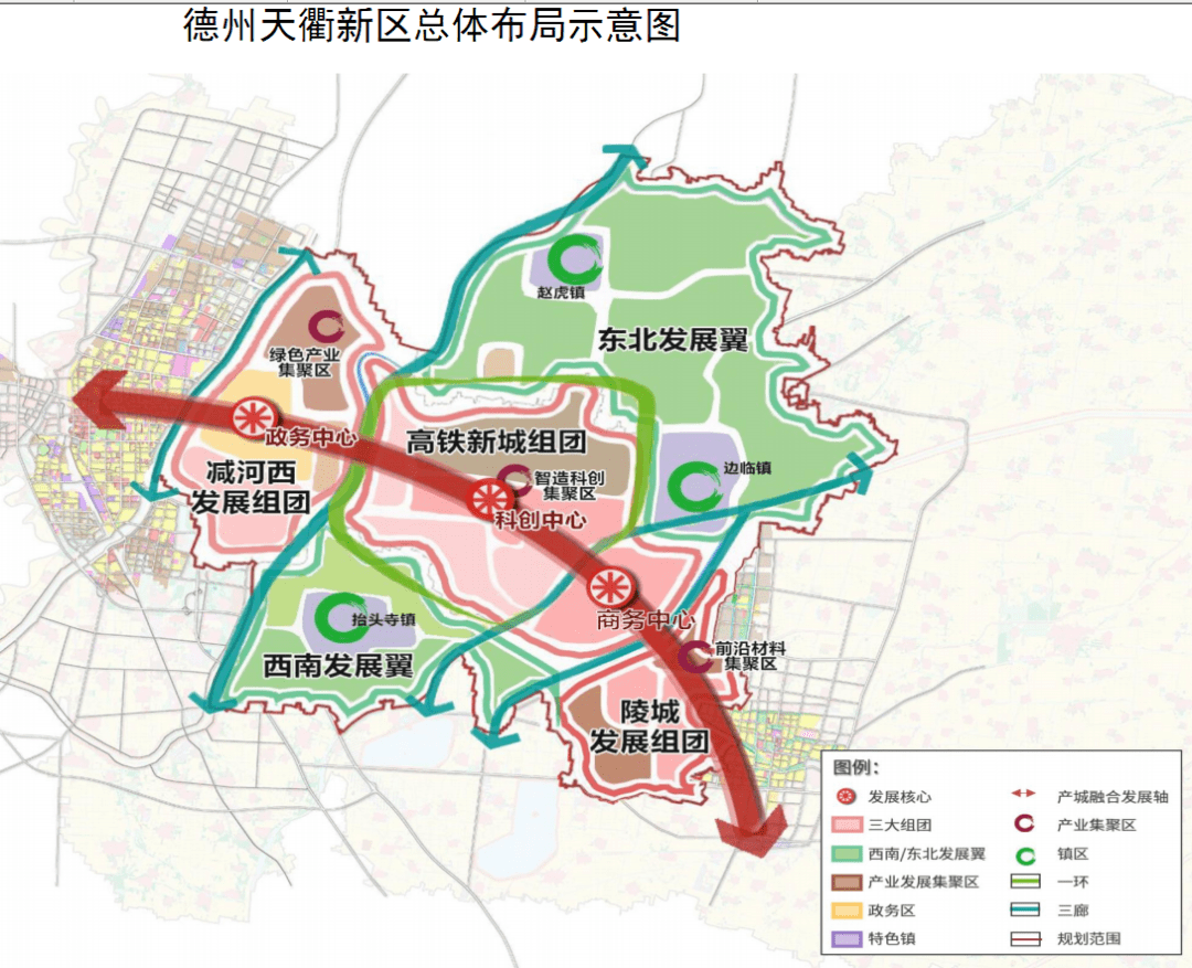 德州天衢新区规划兑现中,未来可期!_发展_城市_区域