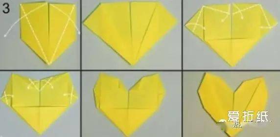 如何折纸花朵 手工纸花的折法图解_花瓣_花蕊_步骤