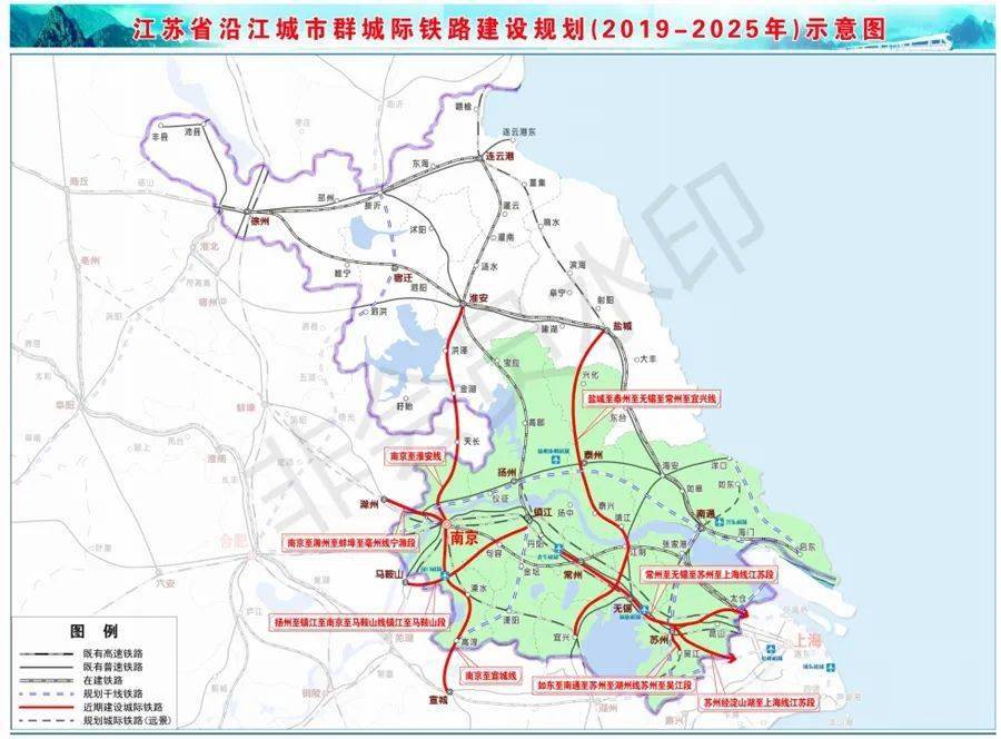 根据《泰州市"十四五"综合交通运输体系规划》,北沿江高铁(泰州段)