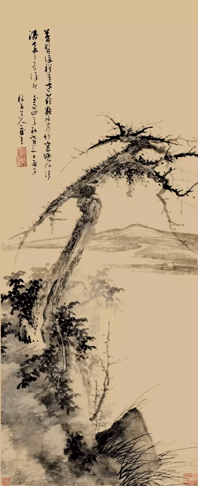 古画欣赏:元代山水小品选_吴镇_书画_频道