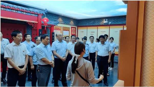 学先贤,观警示教育短篇,围绕"甘棠遗爱"的历史故事,大家走进刘家塬
