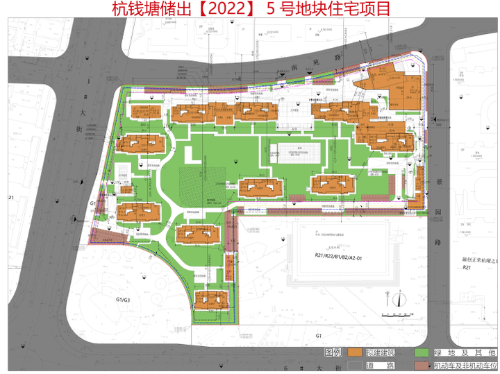 临近地铁,自带净菜超市,绿城下沙5号宅地拟建10幢高