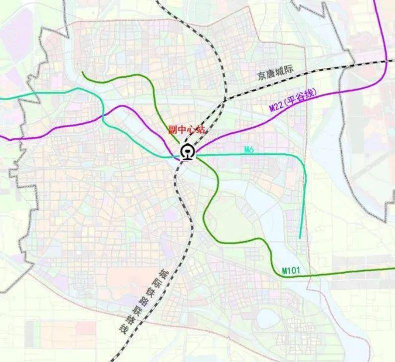 连接m6线平谷线m101线通州未来交通中心迎最新进展