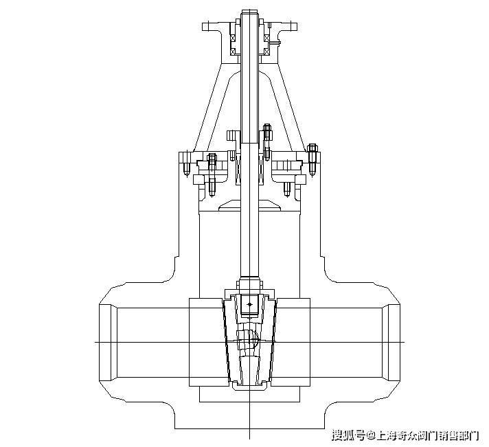 自由锻锻造闸阀z61 z62_阀门_密封_闸板