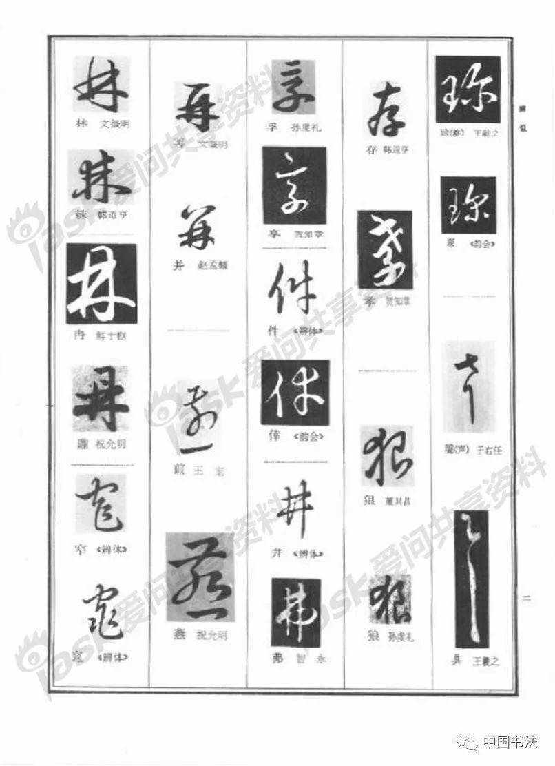 沈道荣:草书形近字浅谈_代表符号_草字_文字