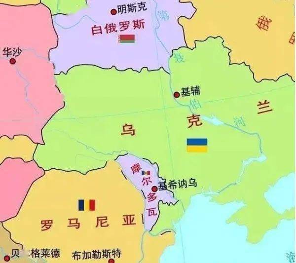 摩尔多瓦是一个位于东欧的内陆小国家,位于乌克兰和罗马尼亚的中间