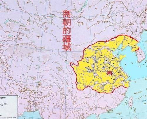商自成汤建国,盘庚迁殷,至武丁时期,经过对周围方国的频繁战争,疆域及