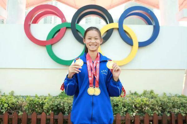 14岁长沙女生拿下4块省运会金牌！