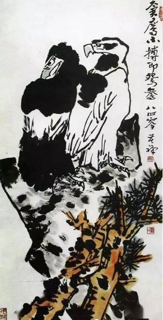 国画大师教你"鹰"的画法_羽毛_暗部_活动