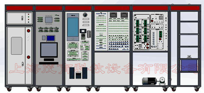 现代智能物联网群控电梯电气控制实训考核装置_系统升级_进行_功能