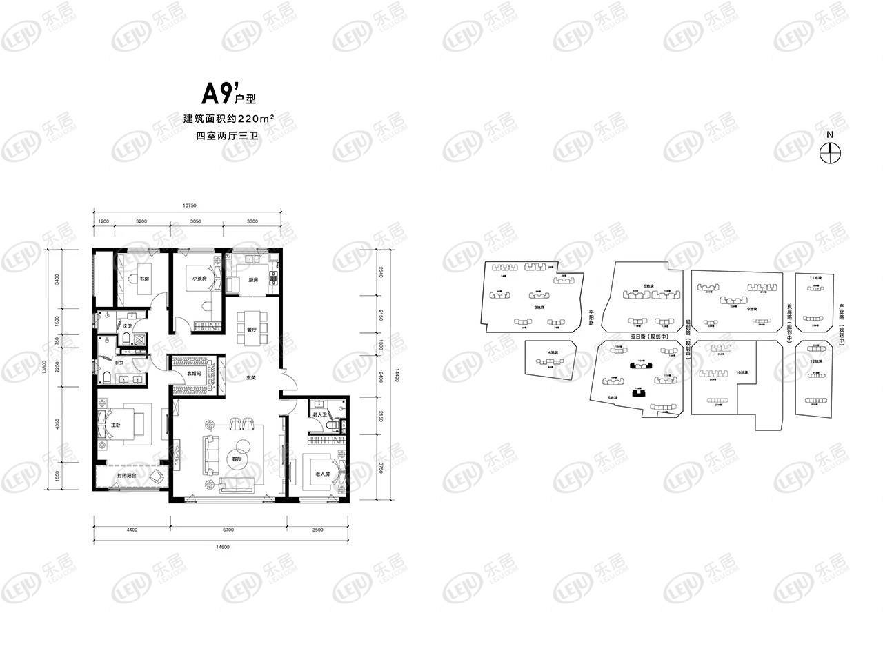 楼盘测评|紧邻南中环快速路 融创中心主推建面约145-223㎡户型_项目