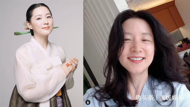 冻龄女神李英爱也老了?