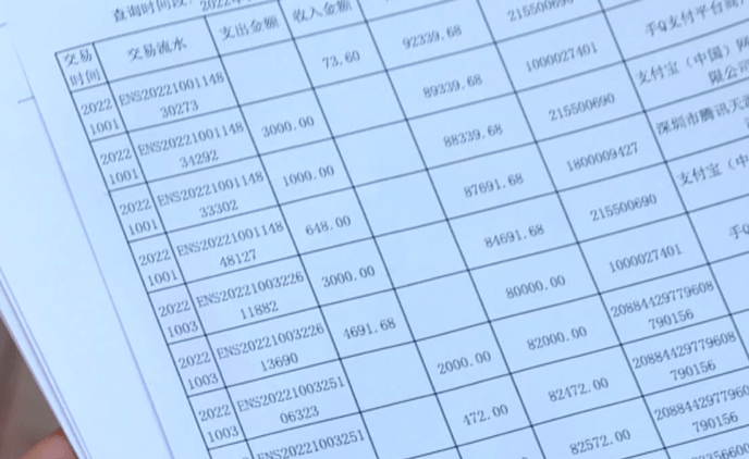 部分钱根据马女士提供的账单明细显示仅仅10月1日和3日两天就用了1.2万多元