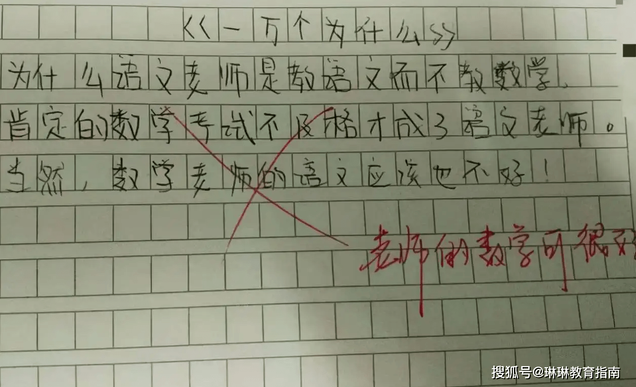 写作的最高境界，还得看小学生的创意，盘点哭笑不得的小学生作文  小学作文 第7张