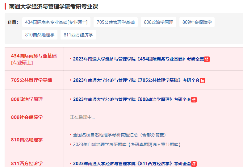 南通大学811西方经济学考研真题大纲参考书目复习资料