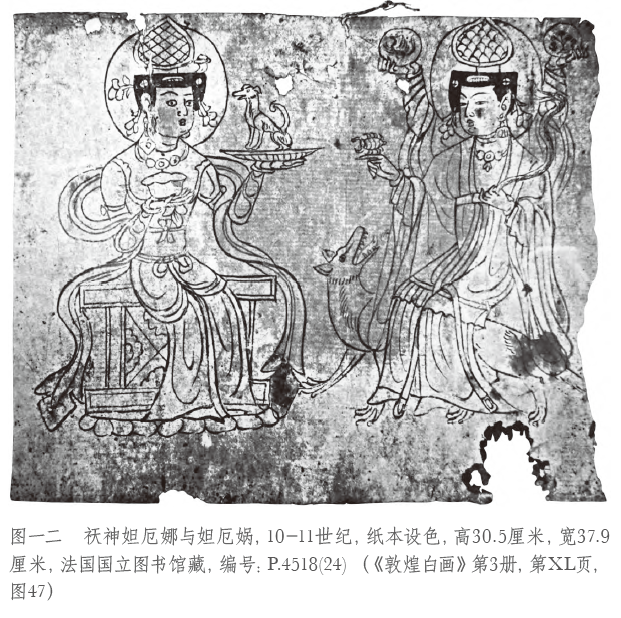 佛窟中的祆神—吐峪沟西区中部回鹘佛寺壁画"四