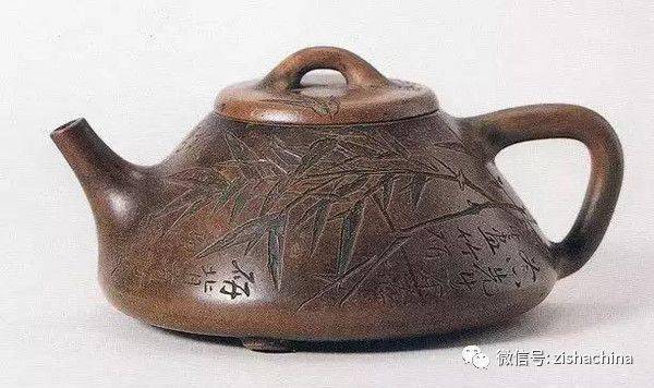 近现代 顾景舟制,吴湖帆书画 相明石瓢壶景舟石瓢—反复权衡比例的