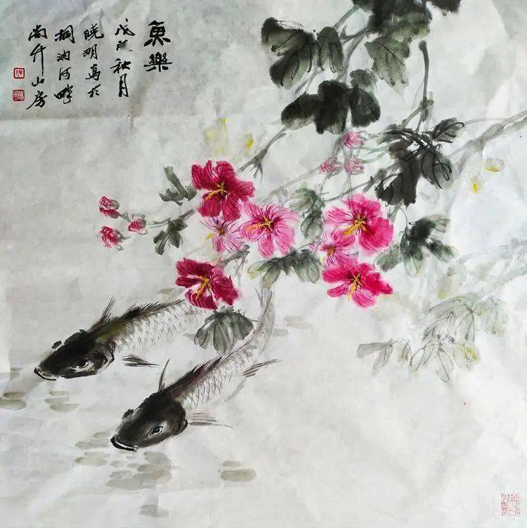 崔白,字子西,濠梁人.工画花竹翎毛,体制清赡.