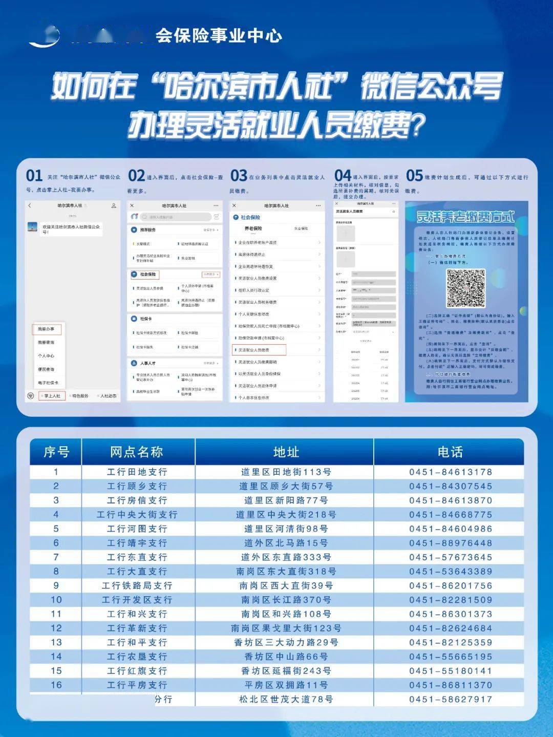 哈尔滨市区灵活就业人员2022年社保补贴开始申报