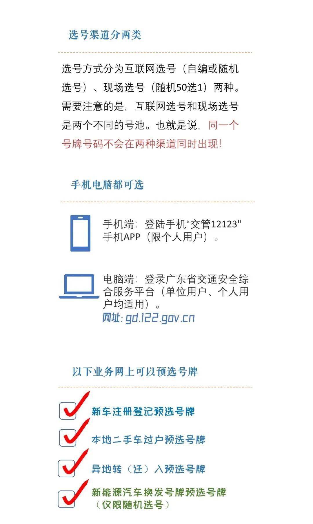 移动手机号码挑选方法