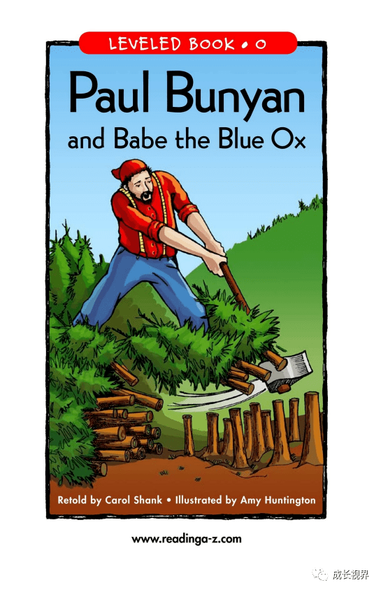 Raz O Paul Bunyan And Babe The Blue Ox