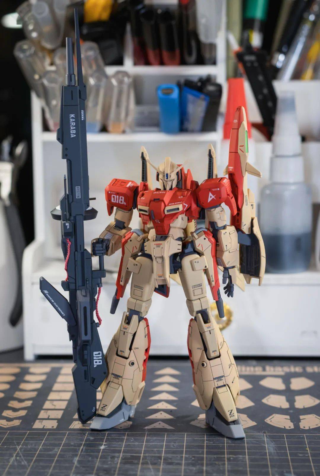 阿姆罗配色，HGUC Z Plus A1革新涂拆