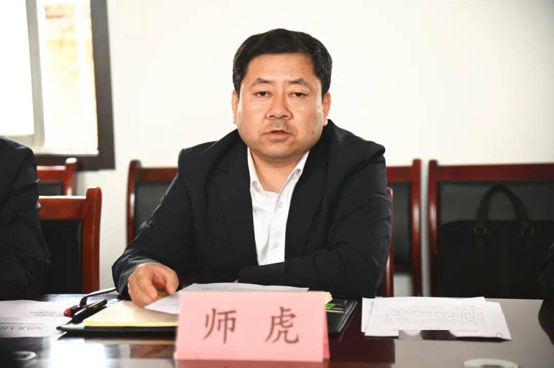 师虎调研彬东煤矿项目建设工作