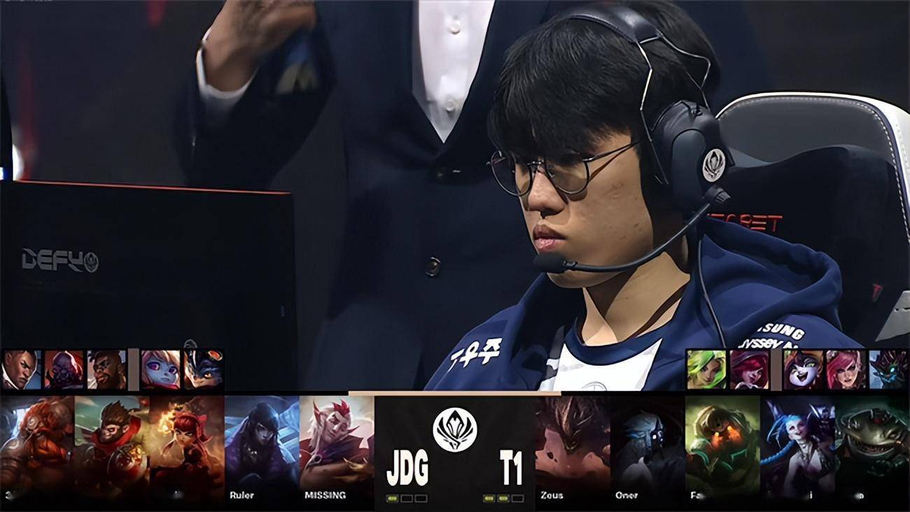 LOL-MSI：Ruler金克丝死神飞弹一箭双雕，JDG 3-2力克T1挺进决赛