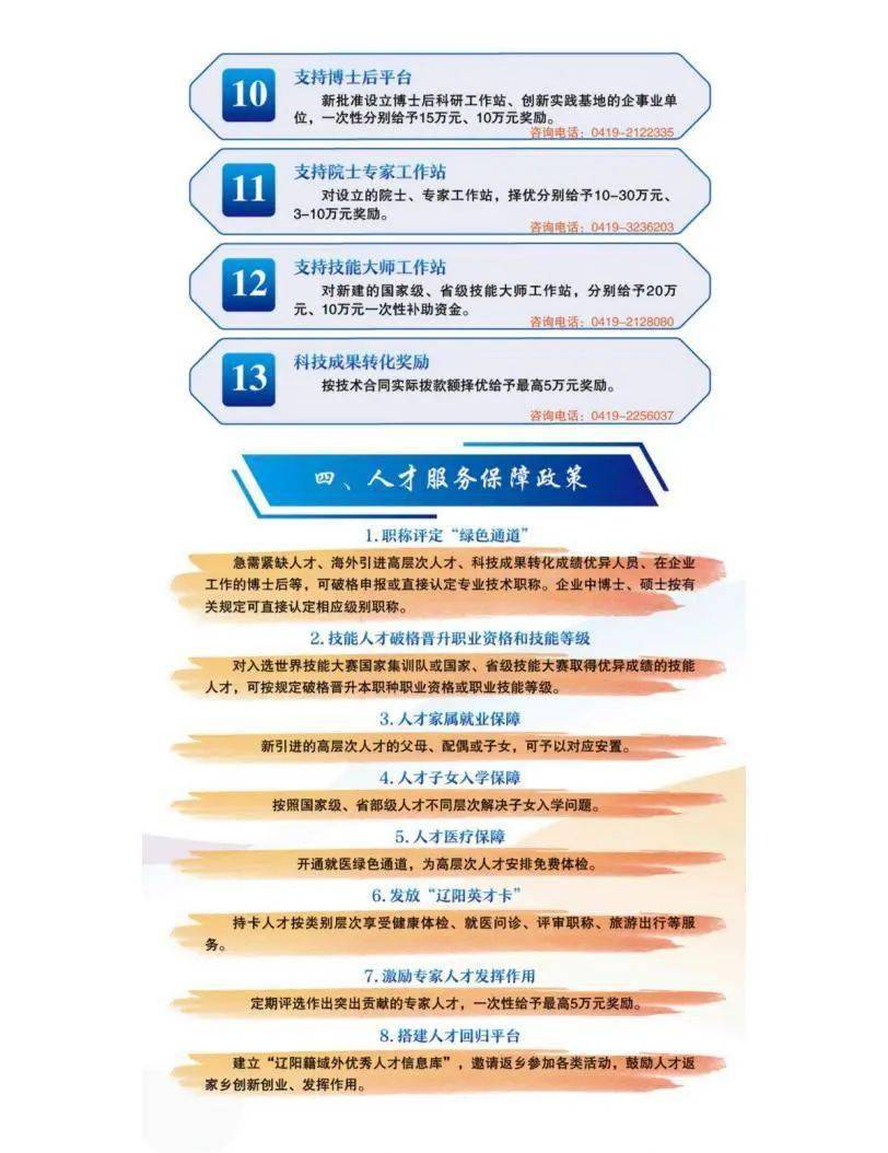 团团带你看辽阳人才政策！