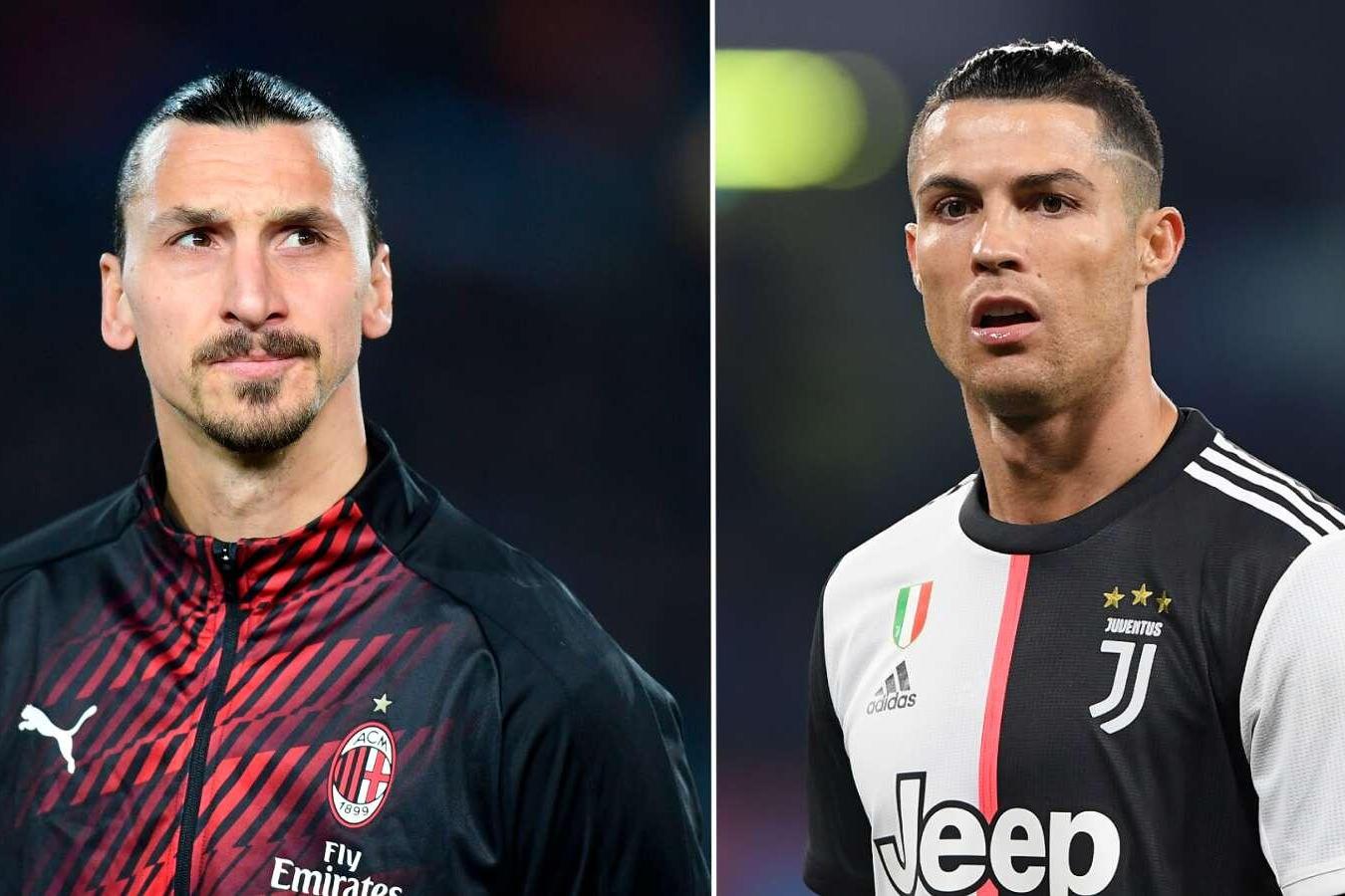 吾辈楷模38岁伊布vs35岁c罗pk回顾