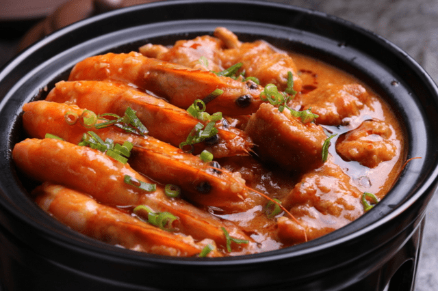 关于佛系90后 来一份营养又美味的【美腩子烧汁虾】吧 吃饱了才有