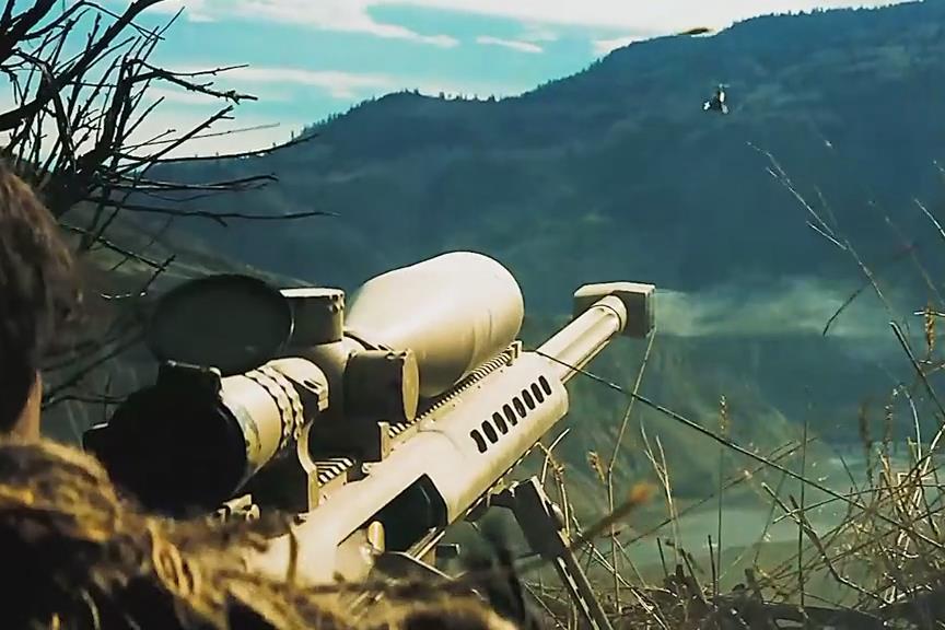 用巴雷特打飞机这样的狙击手真是牛了生死狙击