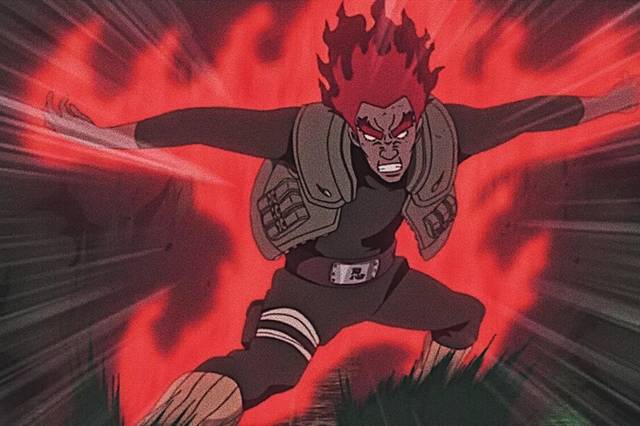 论八门遁甲的副作用,迈特凯的表情也太惨了