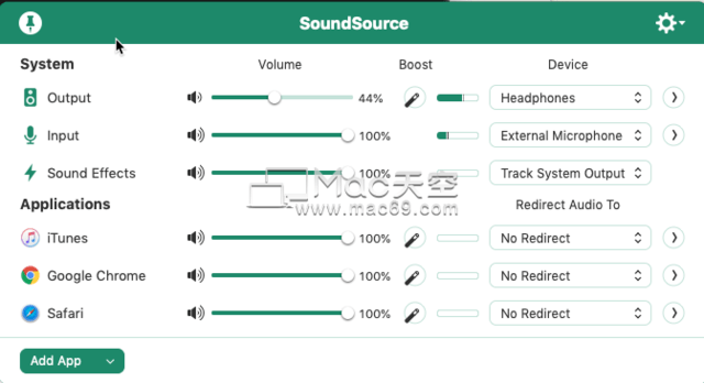 简单易用的macOS音量应用程序