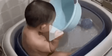重口味！孩子爱喝自己的洗澡水，到底要不要紧？