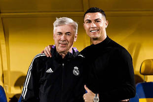 C罗造访！皇马发文：队史射手王来了！