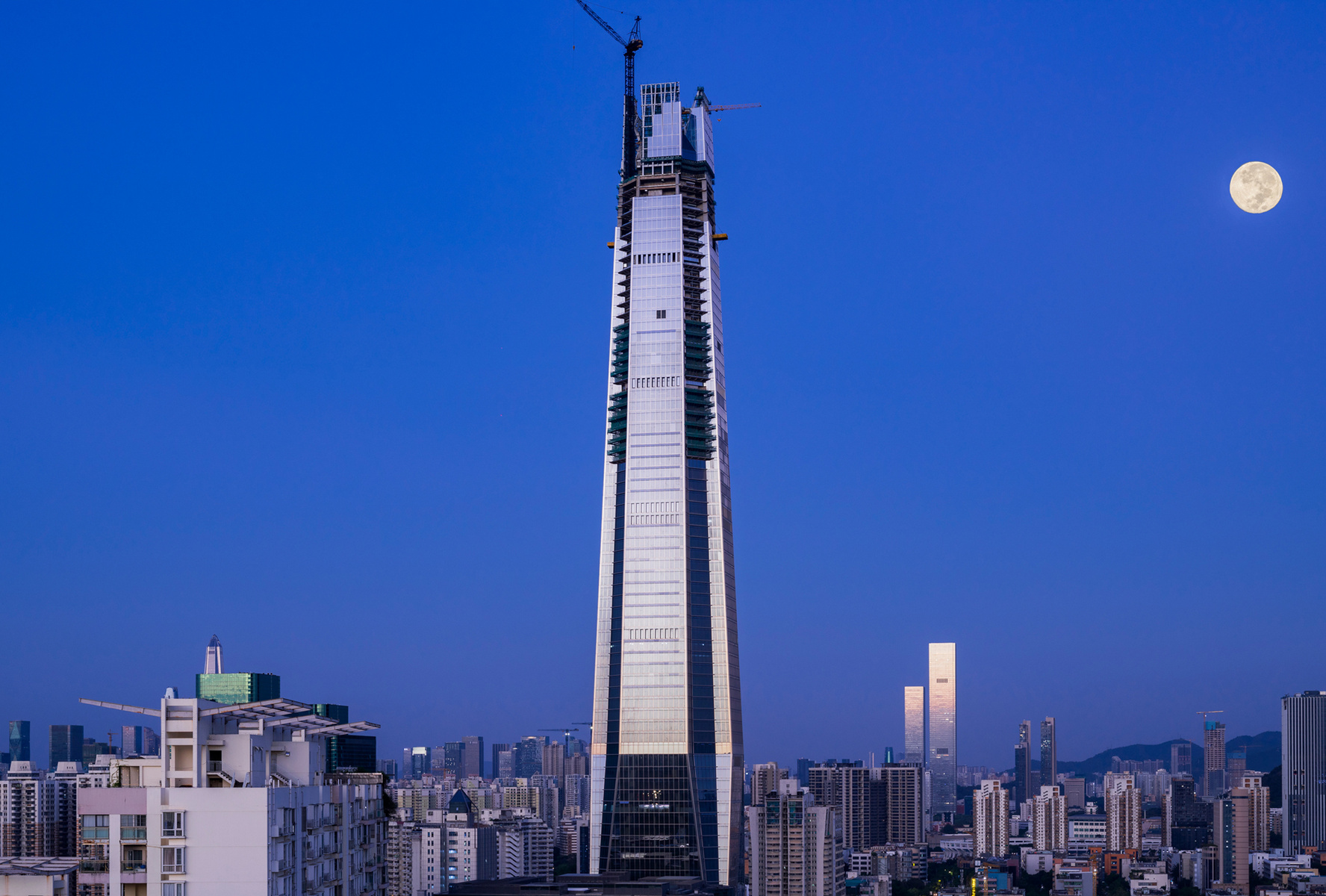 深圳超级新地标！城脉金融中心大厦最新实景图