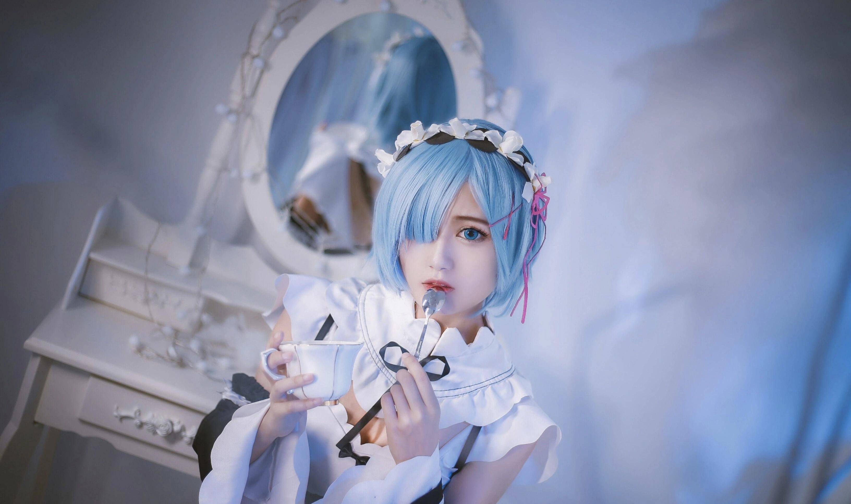 cosplay:《re:从零开始的异世界生活》蕾姆@诺诺小同志