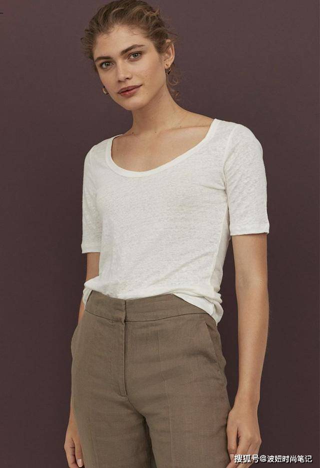 同样是白t,为什么别人穿像"牌子货",而你却穿成"地摊货"?_身材